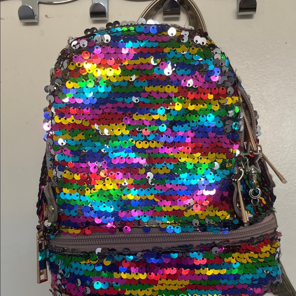Colorful Sequin Backpack